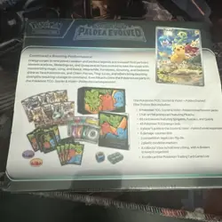 Nintendo Pokemon TCG Scarlet & Violet - Paldea Evolved Elite Trainer Box - 9 Pks 820650853661 - Image 2