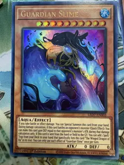 Guardian Slime LED7-EN003 Ultra Rare 1st Edition Yu-Gi-Oh! - Image 1