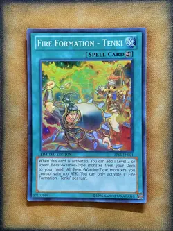 Yugioh Fire Formation - Tenki FFSE-EN001 Super Rare Limited Edition LP - Image 1