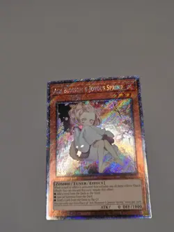 Yugioh Ash Blossom & Joyous Spring RA04-EN025 Platinum Secret Rare 1st Ed NM - Image 2