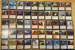 Magic The Gathering Lot Of 50 NM Cards - Image 1
