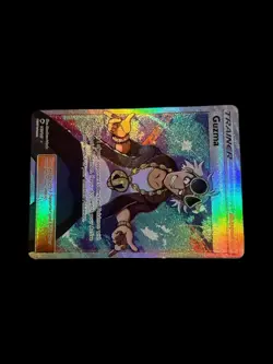 Pokemon Guzma Holo Full Art Ultra Rare TCG Card Burning Shadows 143/147 NM - Image 2