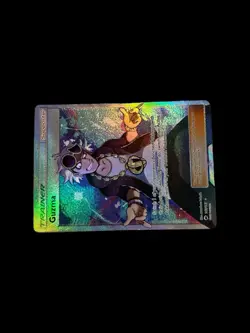 Pokemon Guzma Holo Full Art Ultra Rare TCG Card Burning Shadows 143/147 NM - Image 4