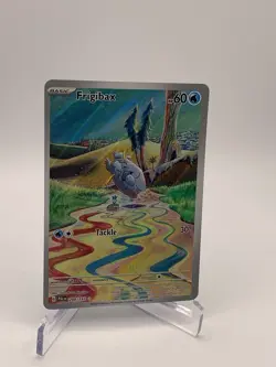 Frigibax 208/193 Illustration Rare Full Art Holo Paldea Evolved Pokemon Card NM - Image 1