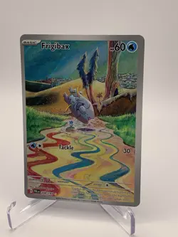 Frigibax 208/193 Illustration Rare Full Art Holo Paldea Evolved Pokemon Card NM - Image 2