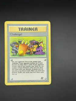 Pokemon Trainer Challenge! Non Holo Card 74/82 2000 excellent condition WOTC - Image 1