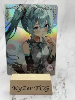 Hatsune Miku SR NS-09SR-01 Goddess Story Anime TCG CCG Card - Image 1