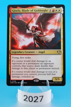 MTG Gisela, Blade of Goldnight Commander Masters Regular #338 - Image 1