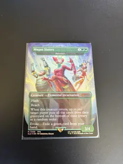 Magic The Gathering Secret Lair Magus Sisters Endurance Foil Borderless English - Image 1
