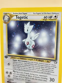 Togetic Neo Genesis 1st Edition Holo Rare Pokemon TCG Card 16/111 Mint- NM - Image 2