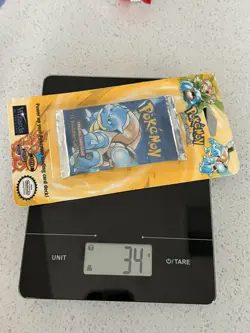 Heavy Pokemon Base Set Shadowless Factory Sealed Blister Pack - Image 3