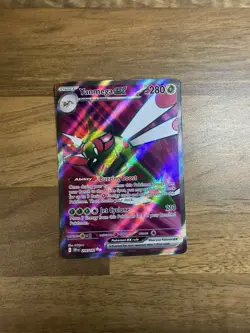Pokemon TCG Yanmega EX Full Art Card Destined Rivals 206/182 - Image 1