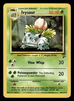 Pokemon Base Set 2 #044/130 Ivysaur NM - Image 1