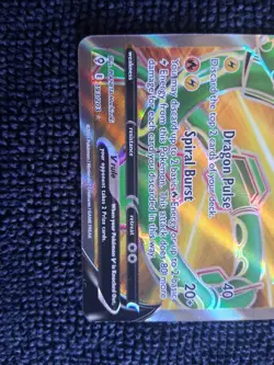 Rayquaza V Ultra Rare Full Art Rapid Strike Pokemon Evolving Skies 193/203 HP 2… - Image 4