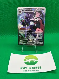 Pokemon TCG Marnie's Grimmsnarl ex 287/217 Ascended Heroes SIR Lightly Played - Image 1