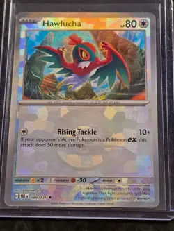 Pokemon TCG Hawlucha 089/131 Poke Ball Reverse Holo Paldea Evolved NM - Image 3