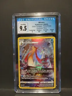 Pokemon Milotic Trainer Gallery Holo Silver Tempest Tg02/tg30 CGC Gem Mint 10 - Image 1