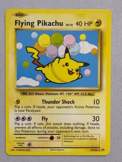 Flying Pikachu 110/108 Secret Rare Evolutions Pokemon Near Mint - Image 1