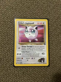 Pokemon TCG Erika's Jigglypuff Gym Challenge 69/132 Regular Common Non Holo - MP - Image 1