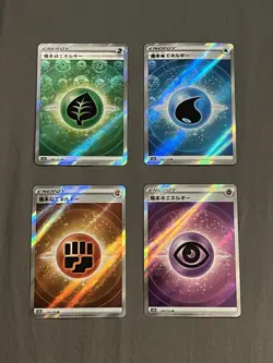 (4) Pokemon S12a Japanese Water, Etc Energy Lot SR Holo MINT VSTAR UNIVERSE 💫🔥 - Image 1