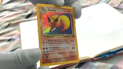 Flareon NO. 136 | Holographic Pokemon Trading Card - Image 1