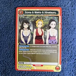 Suma & Makio & Hinatsuru KMY3-068 - Demon Slayer Union Arena Trading Card - Image 1
