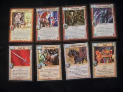 Warlord Saga of the Storm~Lot Of 24 Rare Cards 4 Foils! 5 Special!~Vintage HTF - Image 4