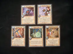 Warlord Saga of the Storm~Lot Of 24 Rare Cards 4 Foils! 5 Special!~Vintage HTF - Image 5