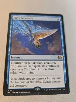 Misprint! Strix Serenade - Modern Horizons 3 Regular - Misprint Crimp - Image 1