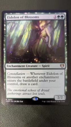 Eidolon of Blossoms - Commander Masters - Rare - NM (See Pics) MTG - Image 1