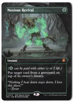 Noxious Revival (Borderless) #73 Special Guests NM - Image 1