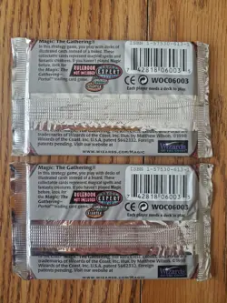 MAGIC THE GATHERING Lot of Two (2) EXODUS Factory Sealed Booster Packs - Image 2