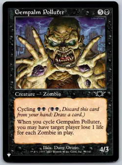 Gempalm Polluter C The List Reprints 70/145 NM - Image 1
