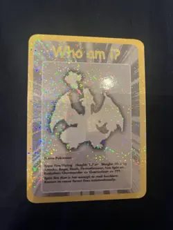 Pokemon Charizard Funskool India Who Am IU Holo 006 A11 NM/M Ultra Rare - Image 2