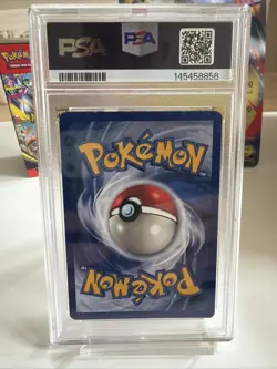 1999 Pokemon Machamp 8/102 Base Set 1st Edition Holo Rare PSA 5 - Image 2