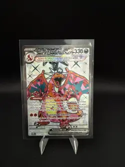 Pokemon TCG Charizard EX Obsidian Flames Full Art Holo Card 215/197 - Image 2