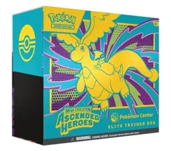 Pokemon TCG: Ascended Heroes - Pokemon Center ETB -Dispatch Today ✅ NEW & SEALED - Image 2