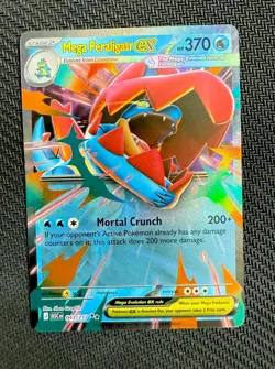Mega Feraligatr ex Double Rare 043/217 Pokemon TCG Ascended Heroes English - Image 1