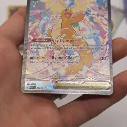 Pokemon Mega Dragonite EX SIR 290/217: Ascended Heroes -Pack Fresh- NM 2025 🔥 - Image 5