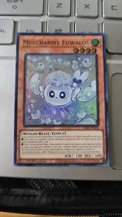 Mulcharmy Fuwalos (UR) RA04-EN050 Quarter Century Stampede 1st Edition Yugioh - Image 1
