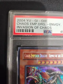 2010 - 17 PSA 9 Chaos Emperor Dragon Envoy Of The End IOC-000 READ DESCRIPTION - Image 2