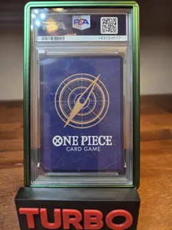 2024 One Piece OP06 EN Manga Alternate Art #118 Roronoa Zoro PSA 10 GEM MINT - Image 4