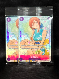 O-Nami (Illustration Box Vol.1) OP05-062 One Piece Sealed promo x2 - Image 1