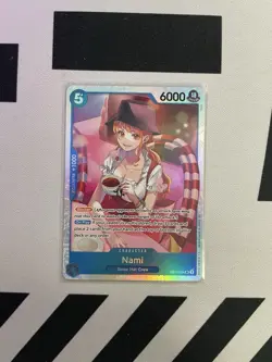 2025 ONE PIECE EN A FIST OF DIVINE SPEED OP11-054 NAMI SR FOIL - NM - Image 1