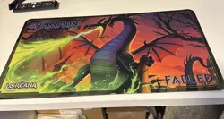 Disney Lorcana Fabled Set Championship Maleficent Playmat - OPENED - Image 1