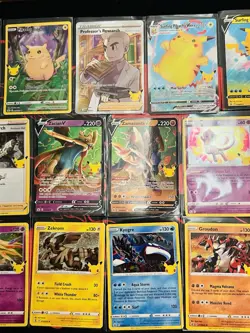 Pokemon Celebrations 23 Card Lot. Pikachu Vmax Pikachu V - Image 3