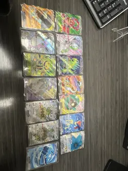 14 Random Assorted Full Art Pokemon Cards You Get Everything Pictured!! - Image 1