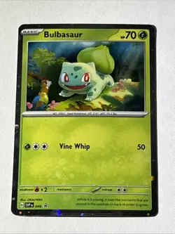 Bulbasaur - 046 (Cosmos Holo) Sv: Scarlet & Violet Promo Cards Holo Pokemon NM - Image 1