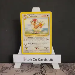 Pidgeotto 22/102 Base Set Pokemon Card WOTC - Image 1