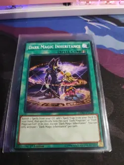 Yu-Gi-Oh TCG Dark Magic Inheritance LEDD-ENA18 1st Edition Common Card LP - Image 1